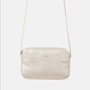 Baggy Mini Purse in Platinum Never Used